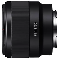 Sony E-Mount Full-Frame FE 50mm f/1.8 Portrait Prime Lens