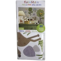 Décalcomanies murales adhésives des animaux de la forêt de RoomMates