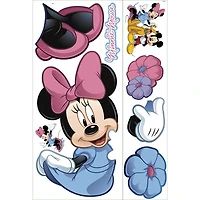 RoomMates Minnie Mouse Giant Peel and Stick Wall Decal - Green/Blue