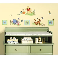 RoomMates Winnie the Pooh Wall Decals - Yellow/Blue