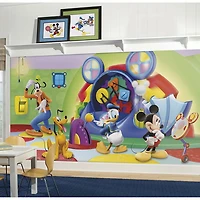 Très grande murale en papier peint de RoomMates - Mickey et ses amis
