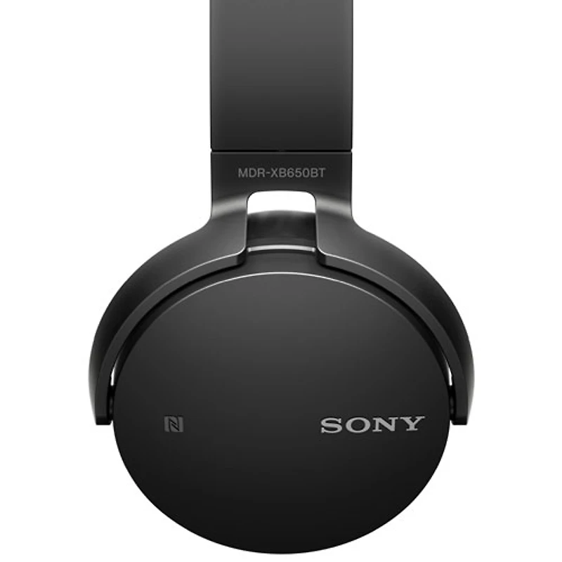 Sony Over-Ear Sound Isolating Wireless Headphones with Mic (MDRXB650BT/B) - Black