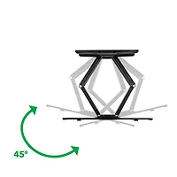 Insignia 47" - 90" Full Motion TV Wall Mount - Only at Best Buy