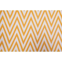 Gouchee Design Chevron Curtain - Set of 2 - Yellow/White