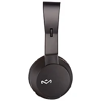 House of Marley Rebel BT On-Ear Bluetooth Headphones (EM-JH101-BK) - Black