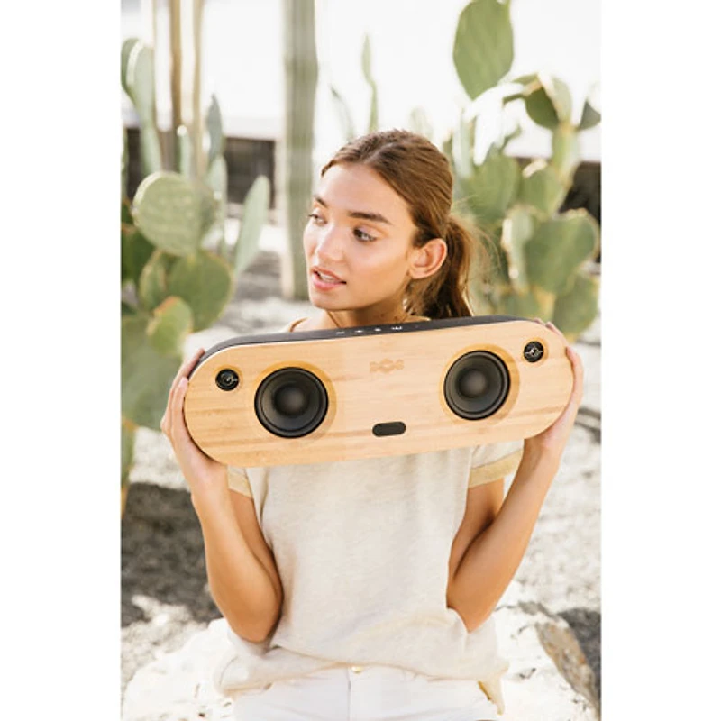 Enceinte sans fil Bluetooth Bag of Riddim 2 de House of Marley - Noir signature