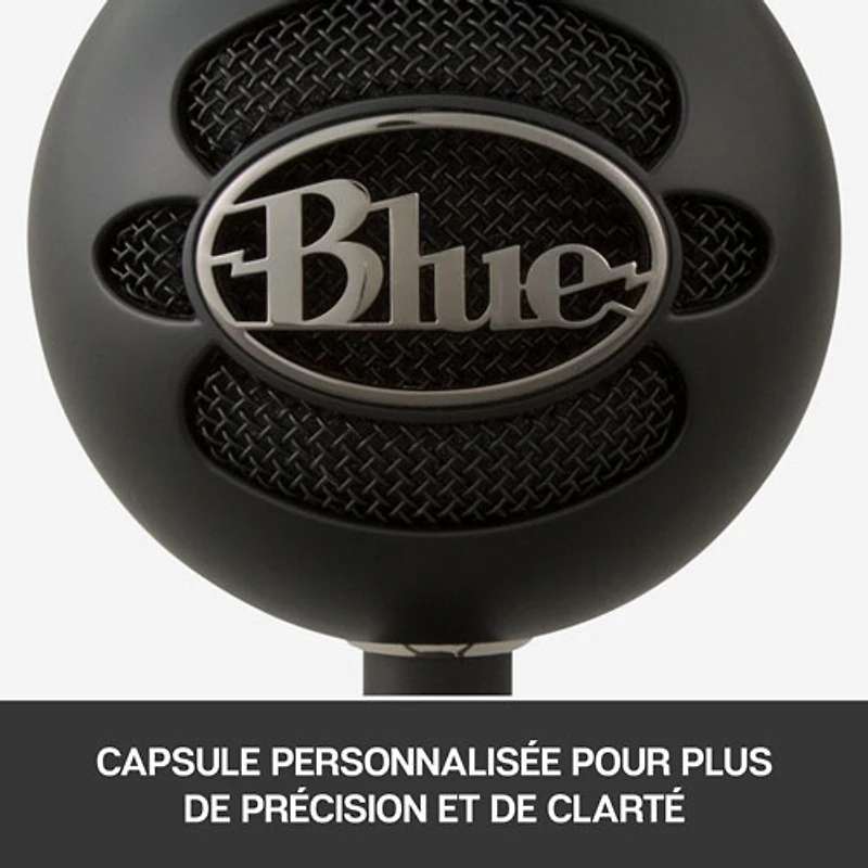 Microphone USB SnowBall iCE de Blue Microphones - Noir