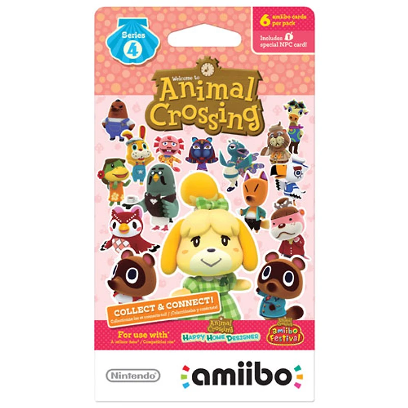 Cartes amiibo Animal Crossing série 4 - Exclusivité Best Buy