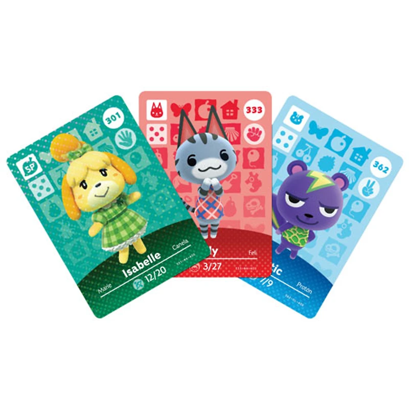 Cartes amiibo Animal Crossing série 4 - Exclusivité Best Buy