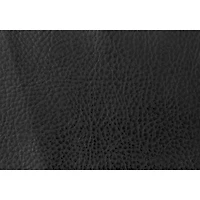 Contemporary Faux Leather Barstool - Set of 2 - Black