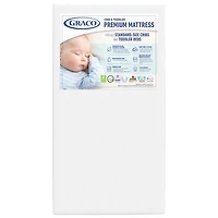Matelas antimicrobien en mousse haut de gamme pour lit de bébé/jeune enfant de Graco