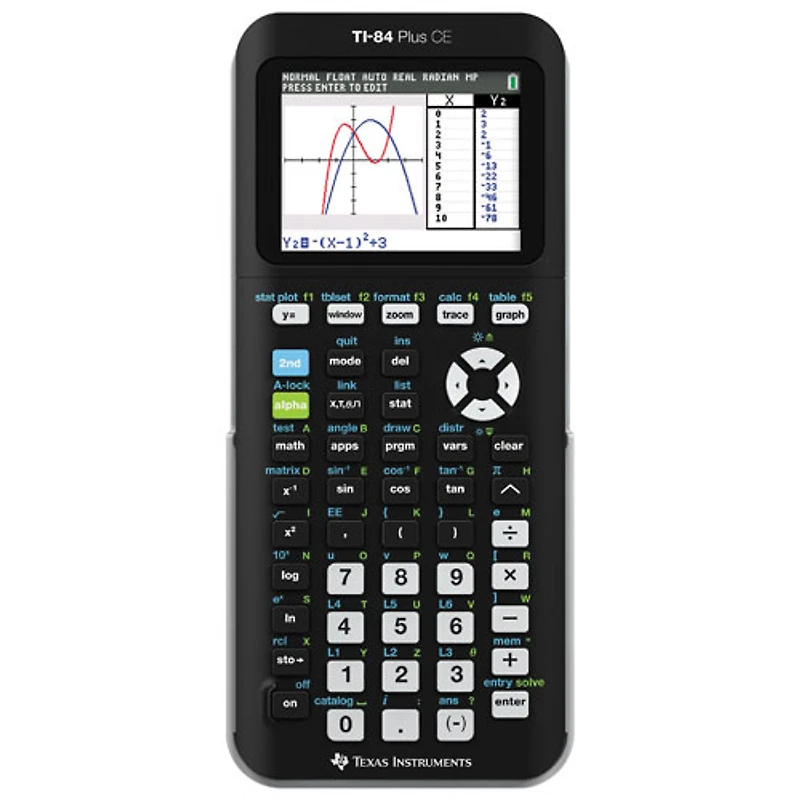 Calculatrice graphique TI-84 Plus CE de Texas Instruments