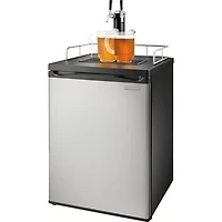 Réfrigérateur à 2 robinets Kegerator d'Insignia (NS-BK2TSS6) - Argenté - Noir - Exclusivité Best Buy