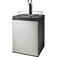 Réfrigérateur à 2 robinets Kegerator d'Insignia (NS-BK2TSS6) - Argenté - Noir - Exclusivité Best Buy