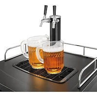 Réfrigérateur à 2 robinets Kegerator d'Insignia (NS-BK2TSS6) - Argenté - Noir - Exclusivité Best Buy