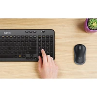 Ensemble avec clavier et souris optique sans fil MK360 de Logitech