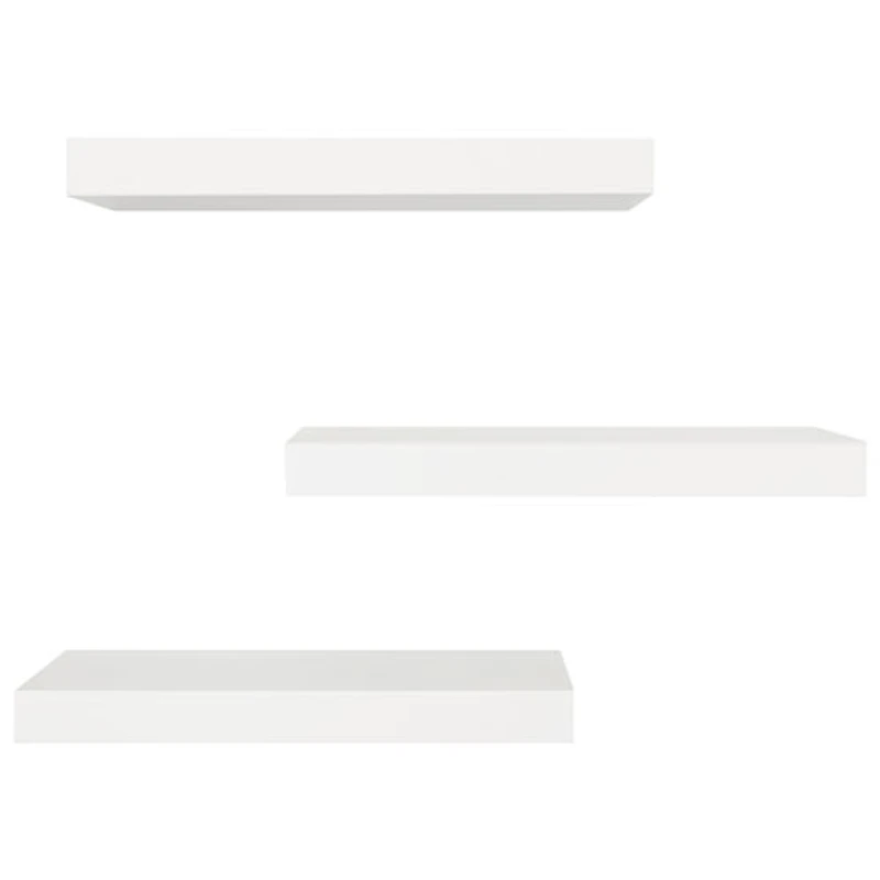 3 tablettes murales de po Maine