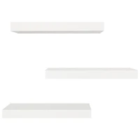 3 tablettes murales de po Maine