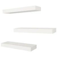 3 tablettes murales de po Maine