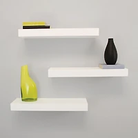 3 tablettes murales de po Maine