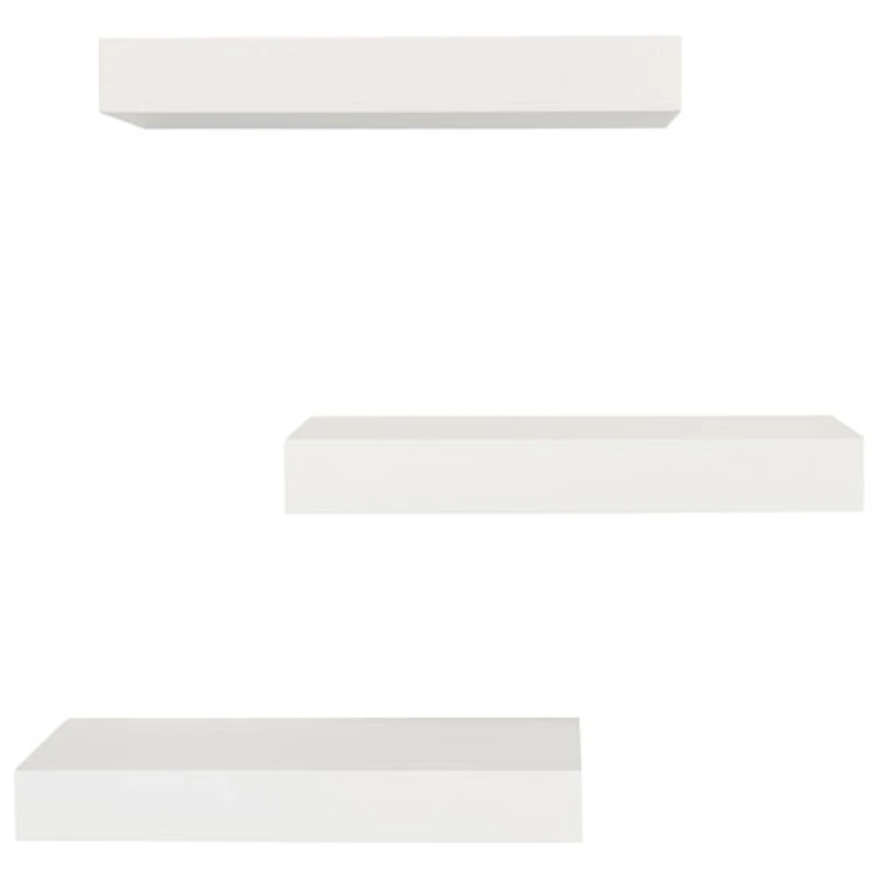3 tablettes murales de 12 po Maine