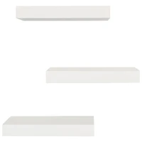 3 tablettes murales de 12 po Maine