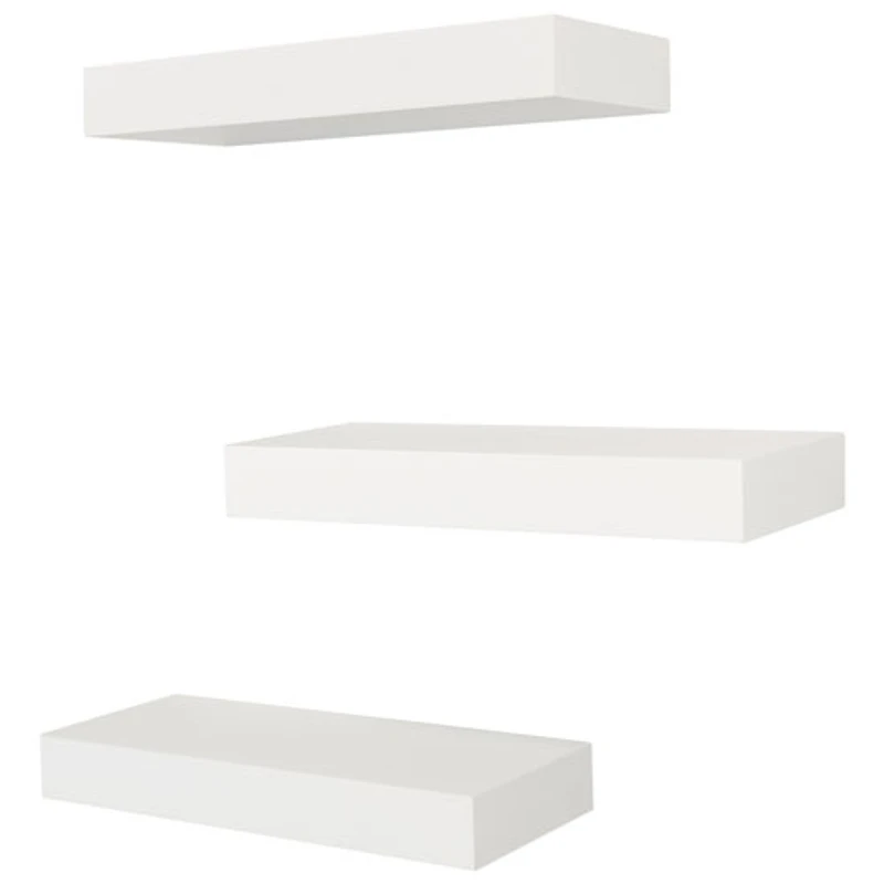 3 tablettes murales de 12 po Maine