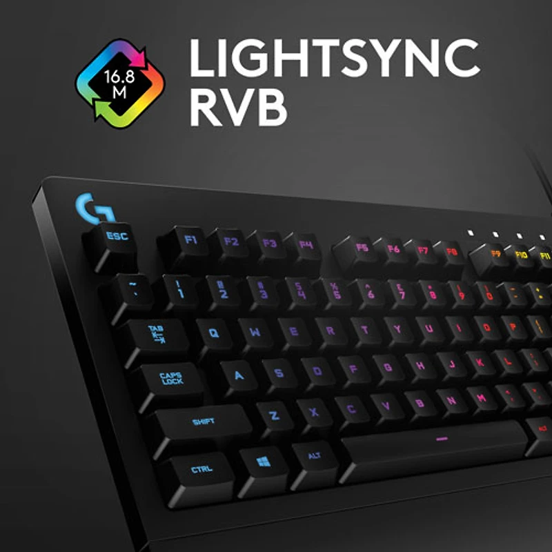Clavier de jeu USB G213 Prodigy de Logitech (920-008083)
