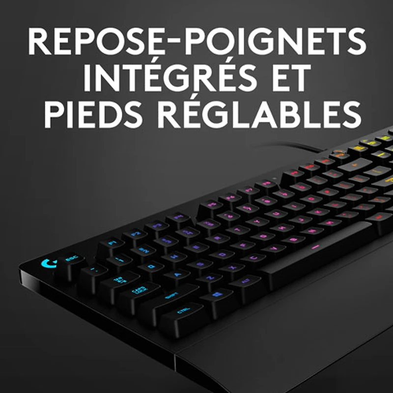 Clavier de jeu USB G213 Prodigy de Logitech (920-008083)