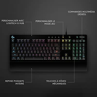 Clavier de jeu USB G213 Prodigy de Logitech (920-008083)