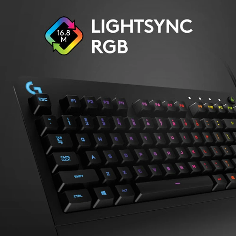 Clavier de jeu USB G213 Prodigy de Logitech (920-008083)