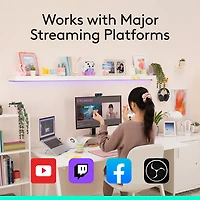 Logitech C922 Pro Stream 1080p HD Streaming & Gaming Webcam