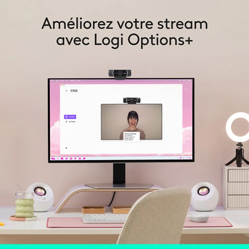 Logitech C922 Pro Stream 1080p HD Streaming & Gaming Webcam