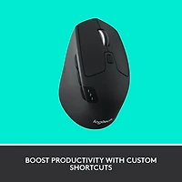 Logitech M720 Triathlon Wireless Optical Mouse - Black