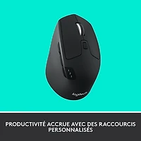 Logitech M720 Triathlon Wireless Optical Mouse - Black