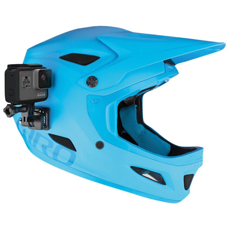 Fixation frontale et latérale pour casque GoPro
