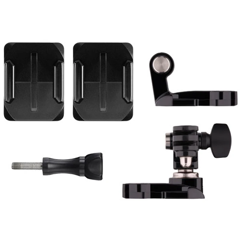 Fixation frontale et latérale pour casque GoPro