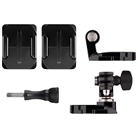 Fixation frontale et latérale pour casque GoPro