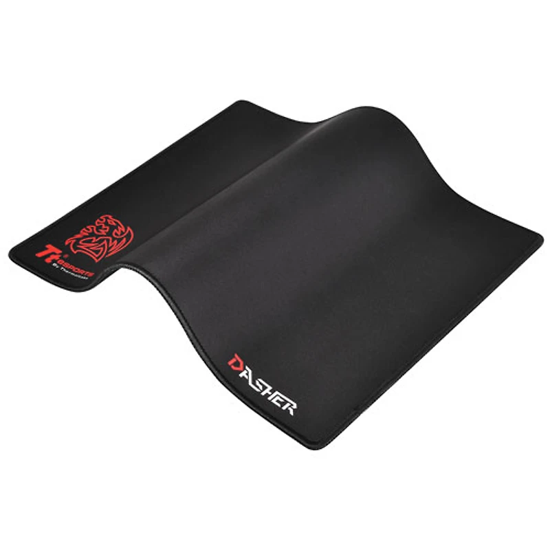 Tapis de souris de jeu Dasher Medium de Tt eSports (MP-DSH-BLKSMS-04)