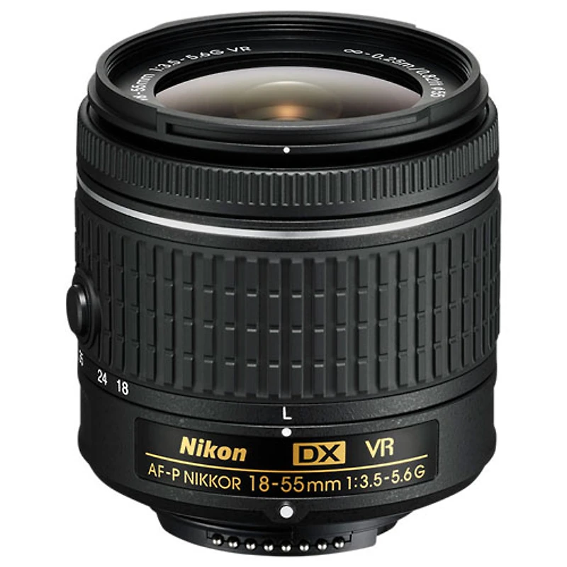 Objectif NIKKOR 18-55 mm f/3,5-5,6G VR AF-P DX de Nikon