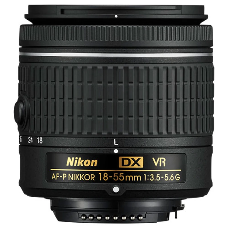 Objectif NIKKOR 18-55 mm f/3,5-5,6G VR AF-P DX de Nikon