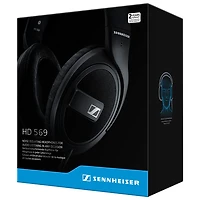 Casque d'écoute à isolation sonore HD 569 de Sennheiser - Noir