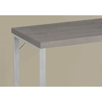 Contemporary Computer Desk - Dark Taupe