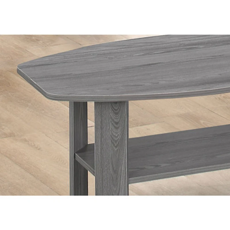 Ensemble de 3 tables de style contemporain - Gris