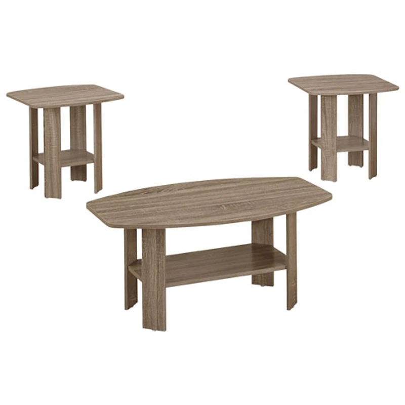 Contemporary 3-Piece Table Set