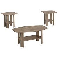 Contemporary 3-Piece Table Set