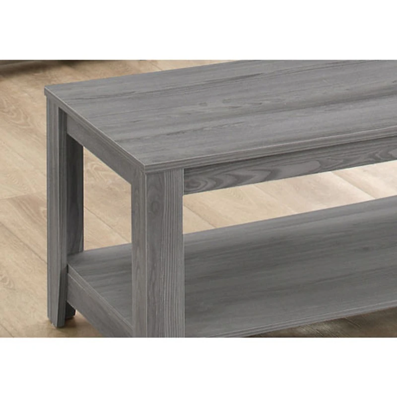 Contemporary 3-Piece Table Set - Grey