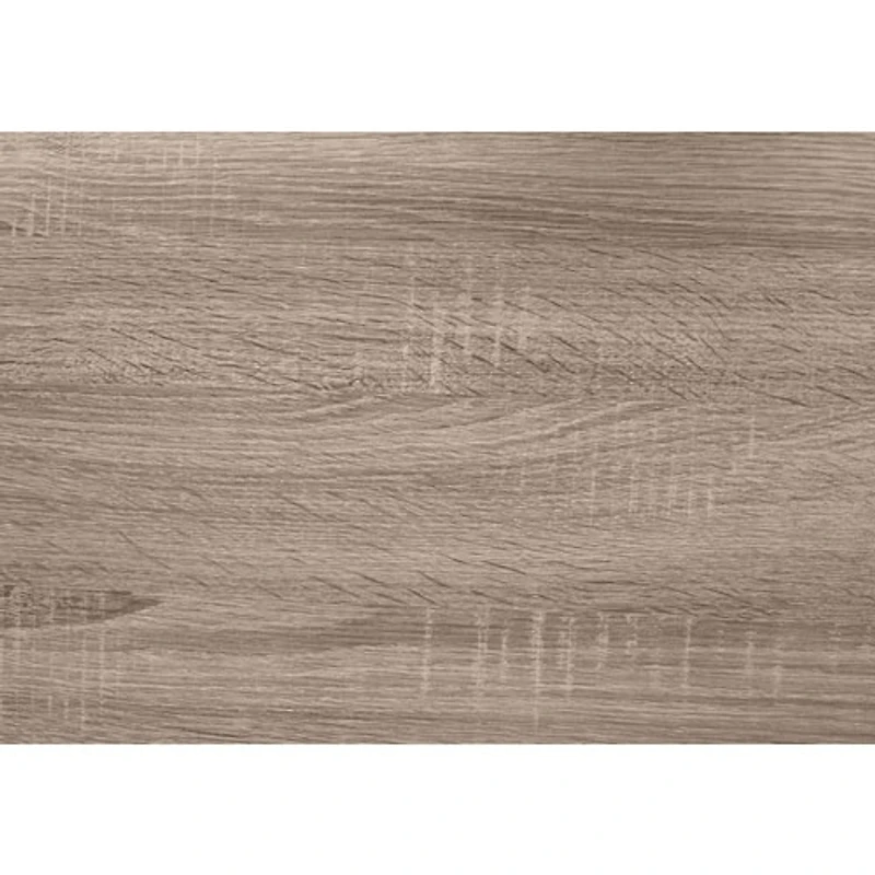 Contemporary Rectangular Accent Table with Drawer - Dark Taupe