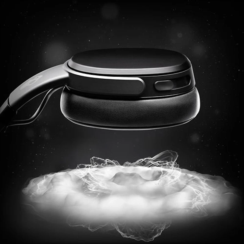 Écouteurs sans fil à isolation sonore avec micro Crusher de SkullCandy - Noir