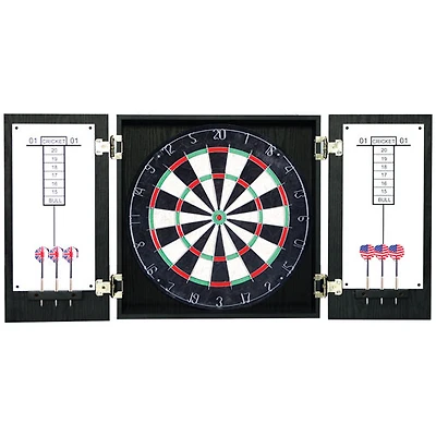 Jeu de fléchettes avec armoire de 13 po Winchester de Hathaway